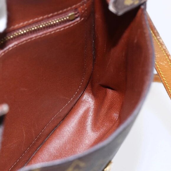 LOUIS VUITTON Monogram Saint Cloud MM Shoulder Bag M51243 LV Auth BA6501 - Picture 11 of 16